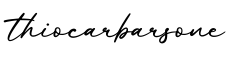 单词thiocarbarsone书写