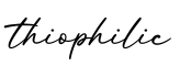 单词thiophilic书写