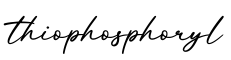 单词thiophosphoryl书写