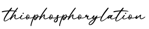 单词thiophosphorylation书写