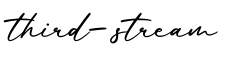 单词third-stream书写