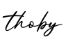 单词thoby书写