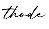 单词thode书写