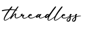 单词threadless书写