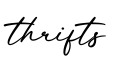 单词thrifts书写