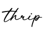 单词thrip书写