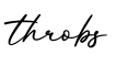 单词throbs书写