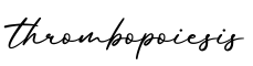 单词thrombopoiesis书写