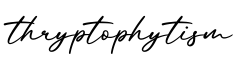 单词thryptophytism书写