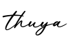 单词thuya书写