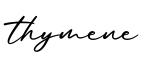 单词thymene书写