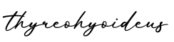 单词thyreohyoideus书写