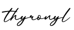 单词thyronyl书写