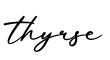 单词thyrse书写