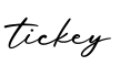 单词tickey书写