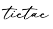 单词tictac书写