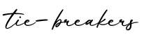 单词tie-breakers书写