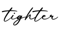 单词tighter书写