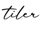 单词tiler书写