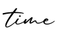 单词time书写