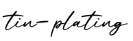 单词tin-plating书写