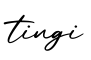 单词tingi书写