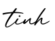 单词tinh书写