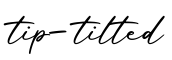 单词tip-tilted书写