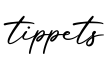 单词tippets书写
