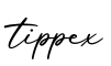 单词tippex书写