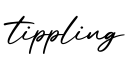 单词tippling书写