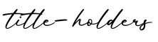 单词title-holders书写