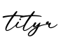 单词tityr书写