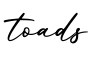 单词toads书写