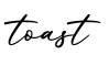 单词toast书写