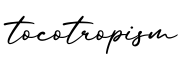 单词tocotropism书写