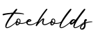 单词toeholds书写