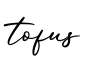 单词tofus书写