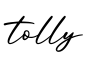 单词tolly书写