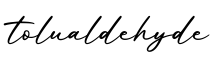 单词tolualdehyde书写