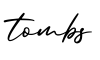 单词tombs书写