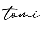 单词tomi书写