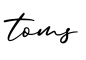 单词toms书写