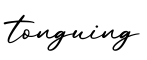 单词tonguing书写