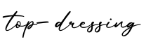 单词top-dressing书写