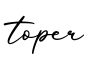 单词toper书写