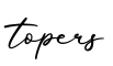 单词topers书写