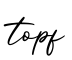 单词topf书写