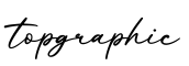 单词topgraphic书写