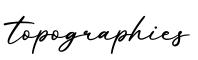 单词topographies书写